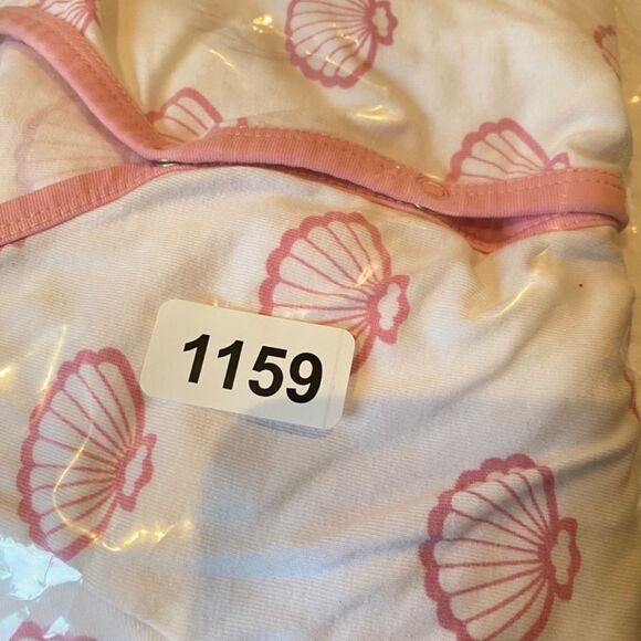 1159 Monica and Andy 5-9.Months  Organic Onesie  Romper - Picture 4 of 5